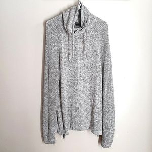 Express Mens Cowl Neck Knit Pullover Sweater